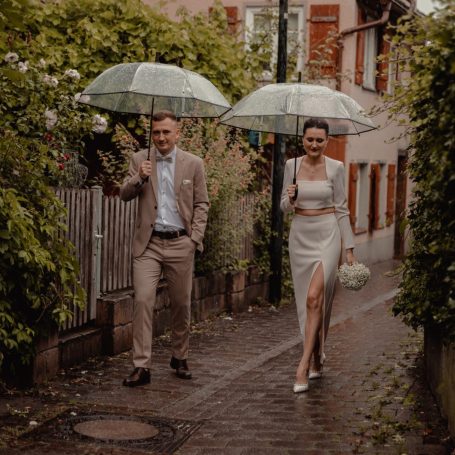 Sommerhochzeit bei Regen in Schwäbisch Gmünd